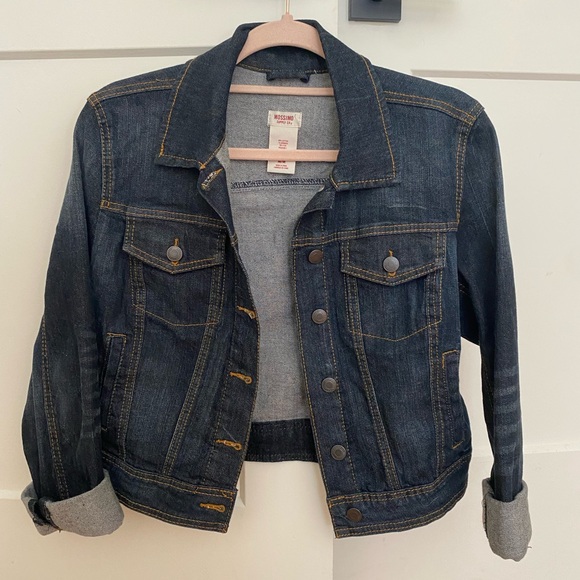 Mossimo Supply Co. Dark Blue Jean Jacket - Picture 1 of 4